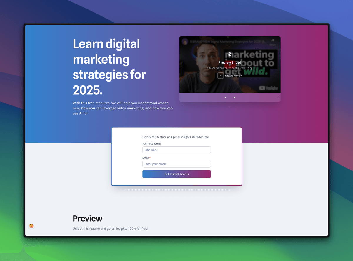 Step 3: Configure Lead Form illustration