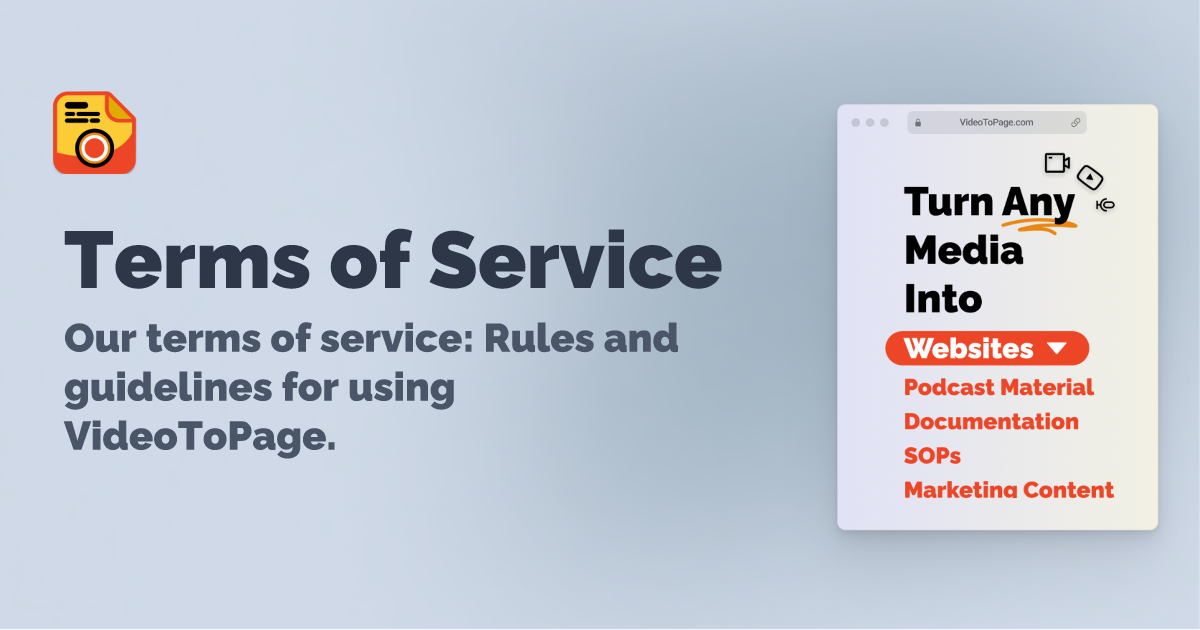 Terms of Service